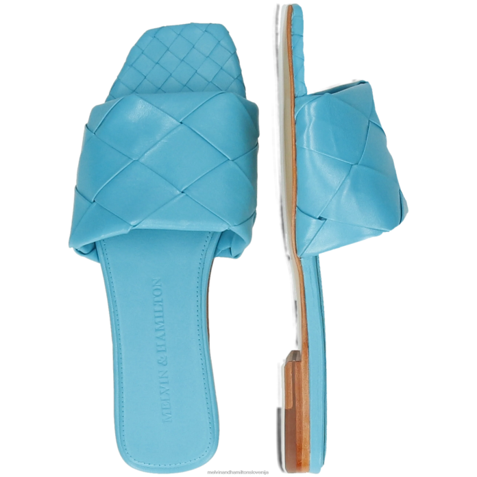 Melvin & Hamilton mule modra ženske brooke 9 FLJ6L1595