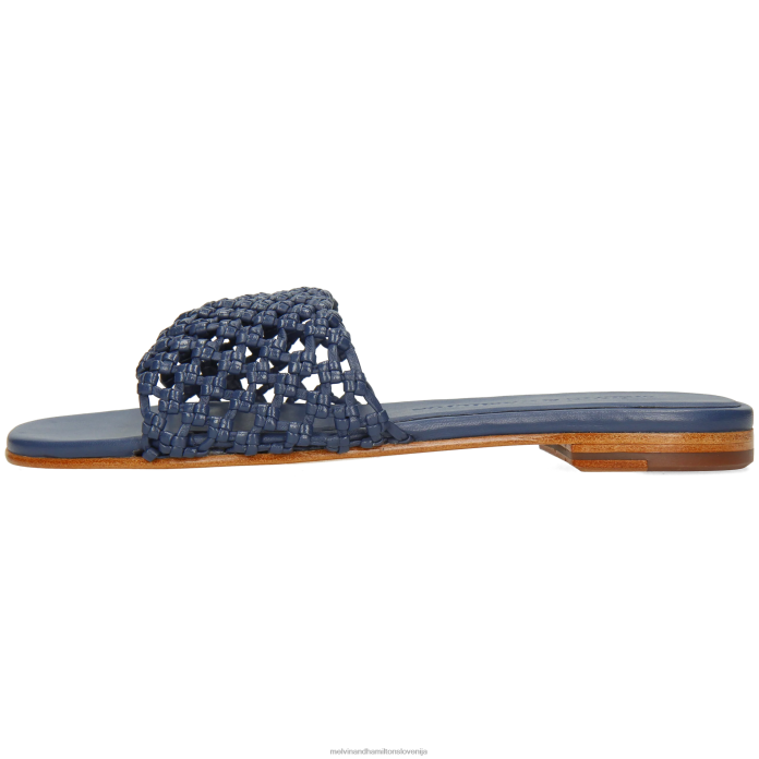 Melvin & Hamilton mule modra ženske elodie 32 FLJ6L1622
