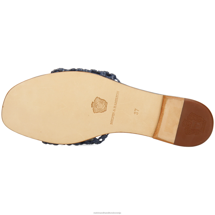 Melvin & Hamilton mule modra ženske elodie 32 FLJ6L1622