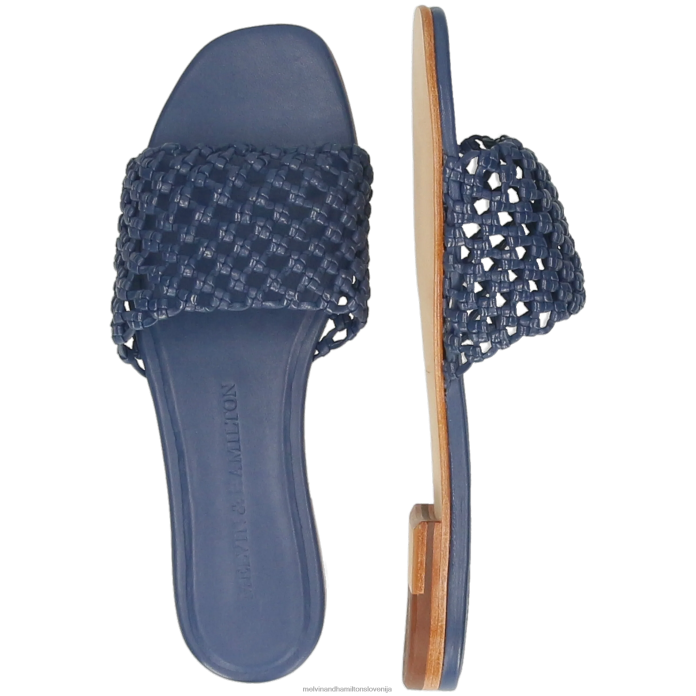 Melvin & Hamilton mule modra ženske elodie 32 FLJ6L1622