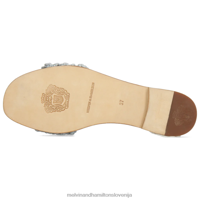 Melvin & Hamilton mule modra ženske elodie 49 FLJ6L1721