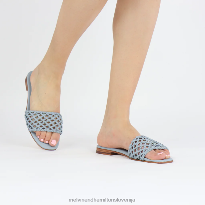 Melvin & Hamilton mule modra ženske elodie 49 FLJ6L1721