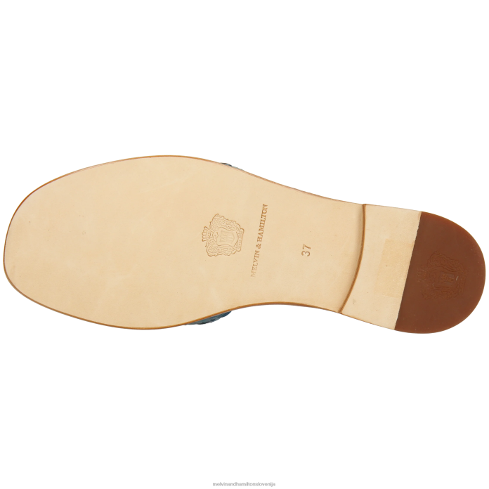 Melvin & Hamilton mule modra ženske elodie 65 FLJ6L1586