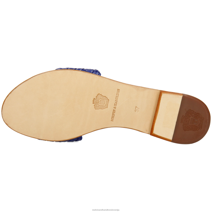 Melvin & Hamilton mule modra ženske hanna 26 FLJ6L1623