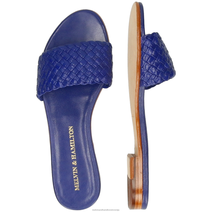 Melvin & Hamilton mule modra ženske hanna 26 FLJ6L1623