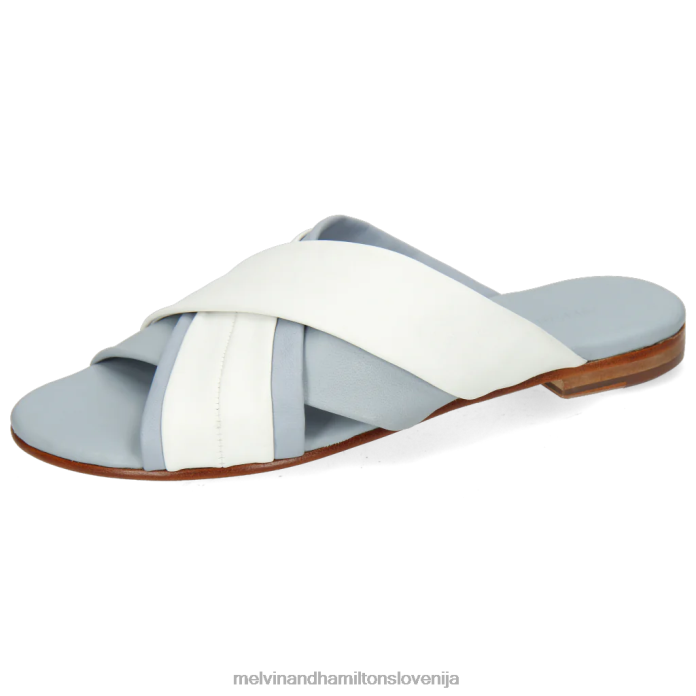 Melvin & Hamilton mule modra ženske hanna 60 FLJ6L1650