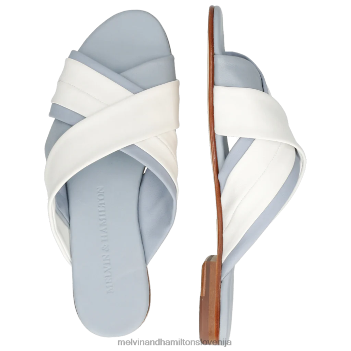 Melvin & Hamilton mule modra ženske hanna 60 FLJ6L1650