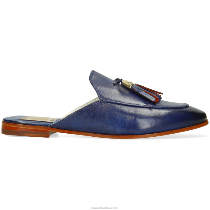 Melvin & Hamilton mule modra ženske scarlett 2 FLJ6L1534