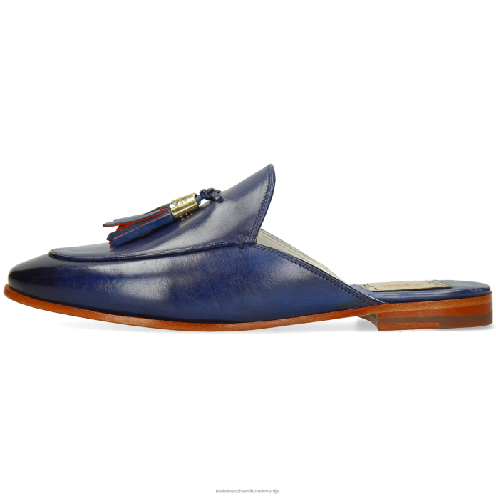 Melvin & Hamilton mule modra ženske scarlett 2 FLJ6L1534