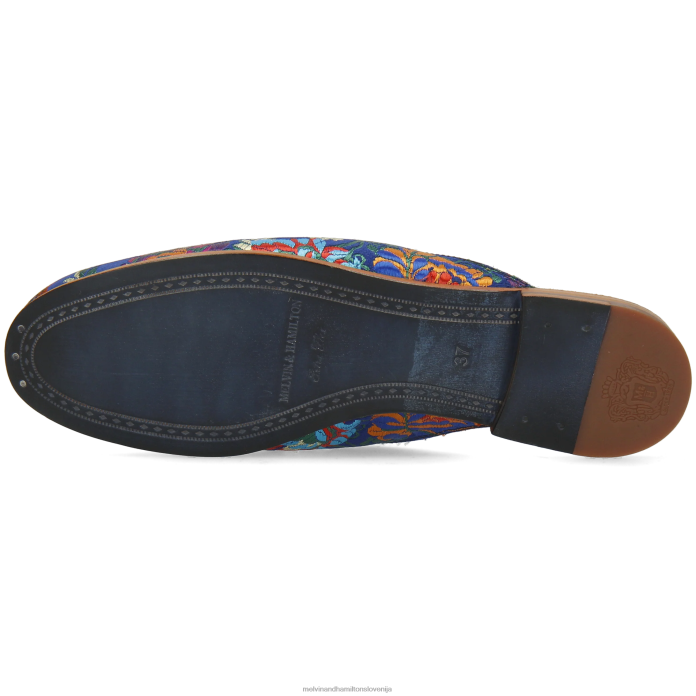 Melvin & Hamilton mule modra ženske scarlett 2 FLJ6L1743