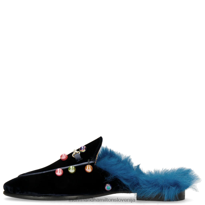 Melvin & Hamilton mule modra ženske scarlett 4 FLJ6L1746