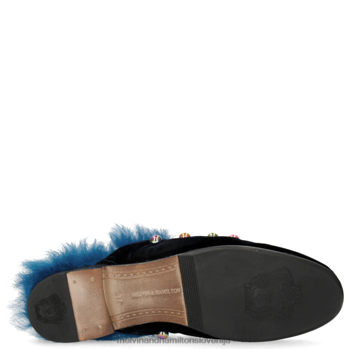 Melvin & Hamilton mule modra ženske scarlett 4 FLJ6L1746
