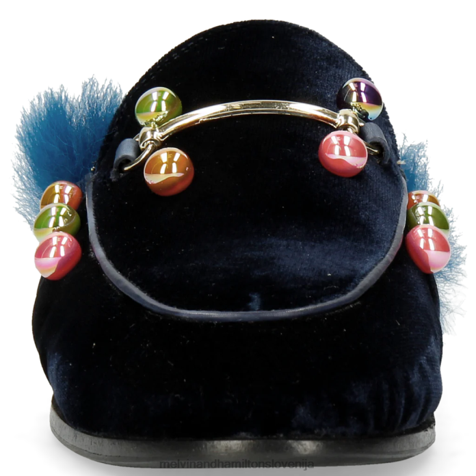 Melvin & Hamilton mule modra ženske scarlett 4 FLJ6L1746