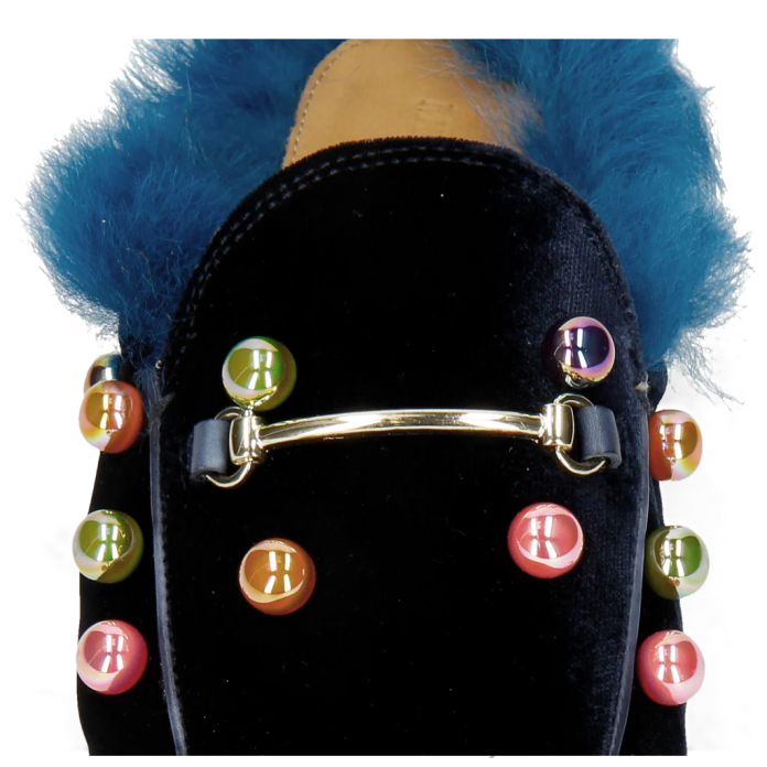 Melvin & Hamilton mule modra ženske scarlett 4 FLJ6L1746