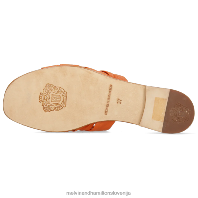 Melvin & Hamilton mule oranžna ženske elodie 46 FLJ6L1684