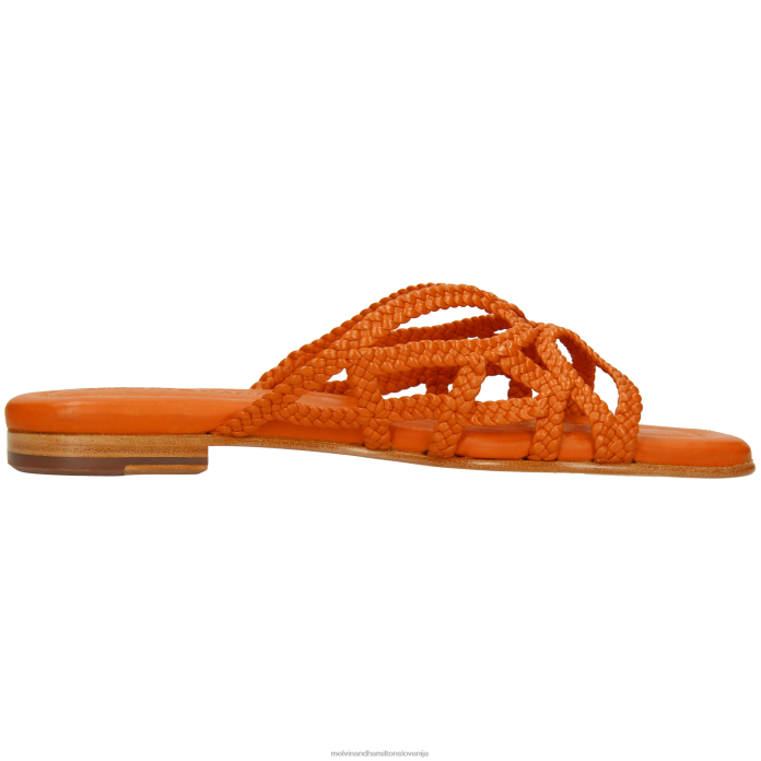 Melvin & Hamilton mule oranžna ženske elodie 64 FLJ6L1559