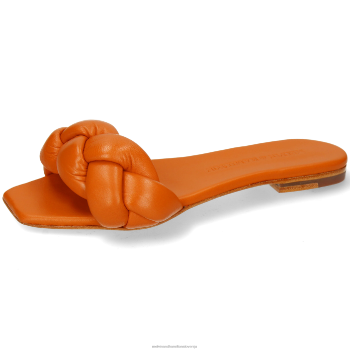 Melvin & Hamilton mule oranžna ženske sandrina 3 FLJ6L1536