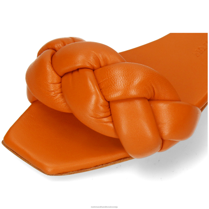 Melvin & Hamilton mule oranžna ženske sandrina 3 FLJ6L1536