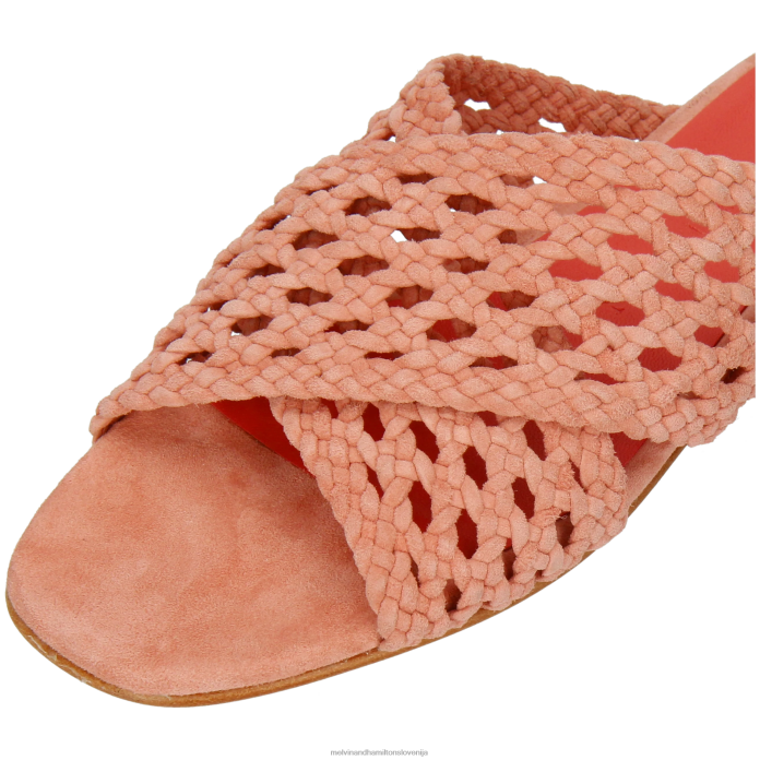 Melvin & Hamilton mule rdeča ženske elodie 62 FLJ6L1607