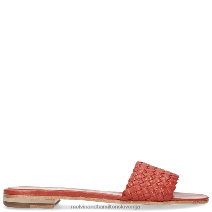 Melvin & Hamilton mule rdeča ženske hanna 26 FLJ6L1772