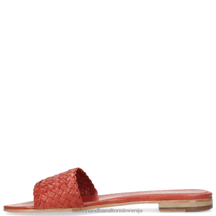 Melvin & Hamilton mule rdeča ženske hanna 26 FLJ6L1772