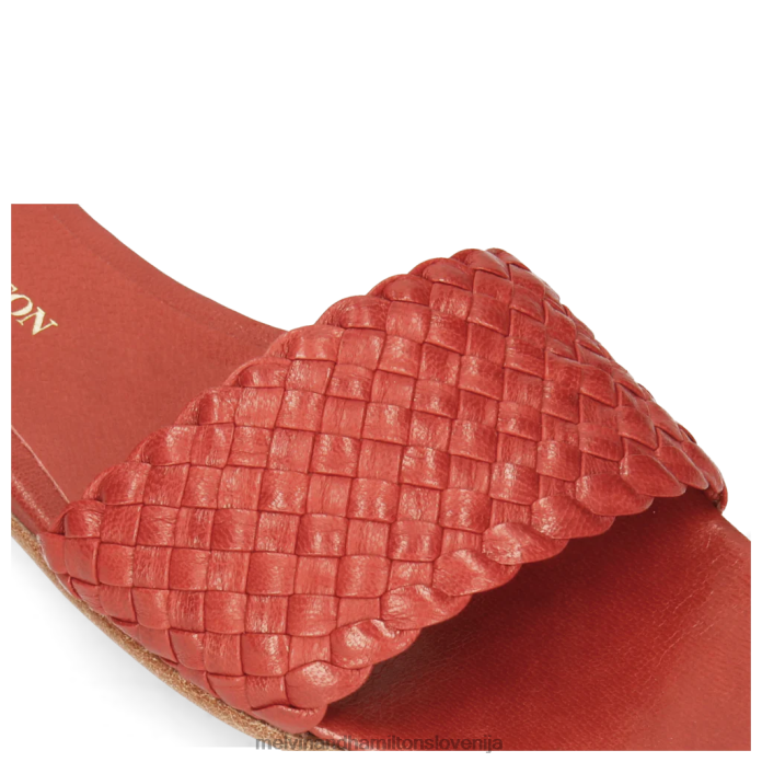 Melvin & Hamilton mule rdeča ženske hanna 26 FLJ6L1772