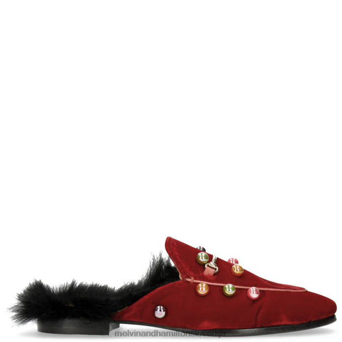 Melvin & Hamilton mule rdeča ženske scarlett 4 FLJ6L1751