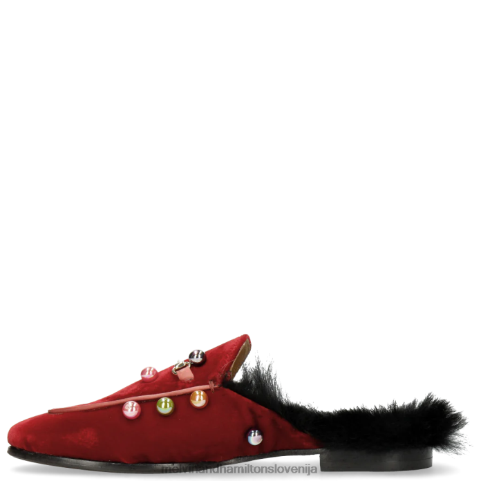 Melvin & Hamilton mule rdeča ženske scarlett 4 FLJ6L1751