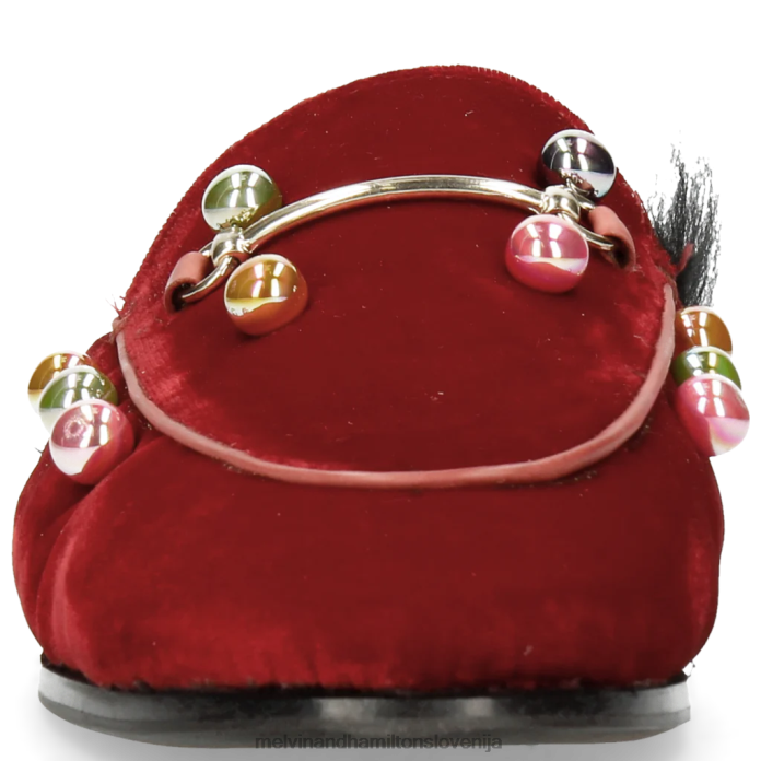 Melvin & Hamilton mule rdeča ženske scarlett 4 FLJ6L1751