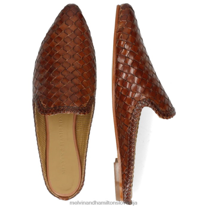 Melvin & Hamilton mule rjav ženske lidija 2 FLJ6L1704