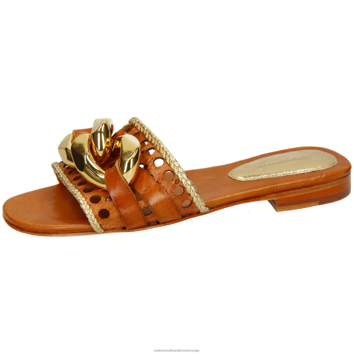 Melvin & Hamilton mule rjav ženske nikita 33 FLJ6L1535