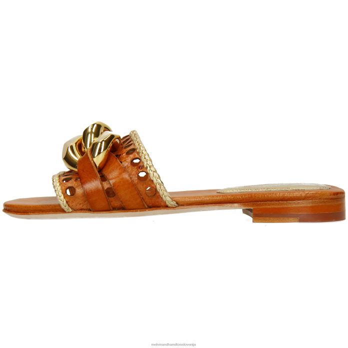 Melvin & Hamilton mule rjav ženske nikita 33 FLJ6L1535