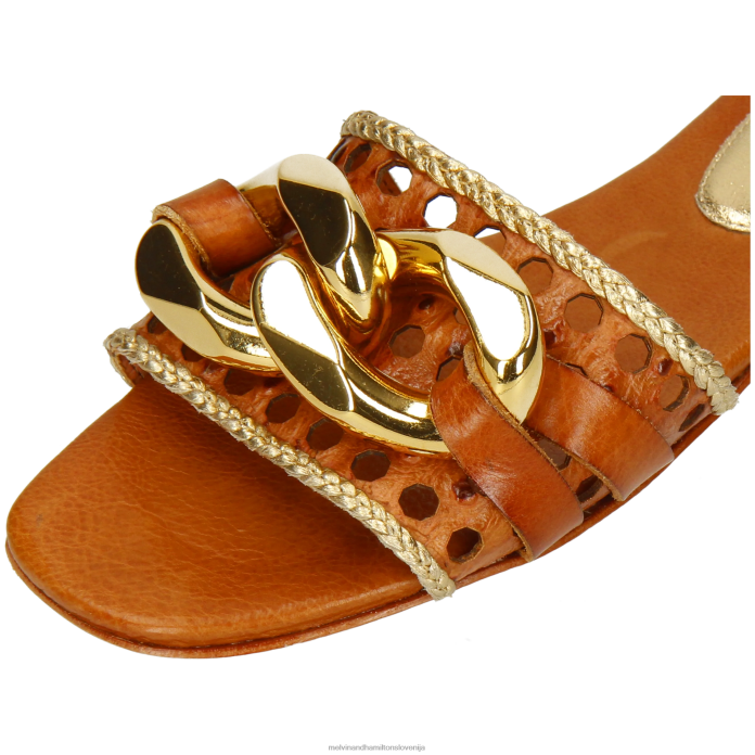 Melvin & Hamilton mule rjav ženske nikita 33 FLJ6L1535