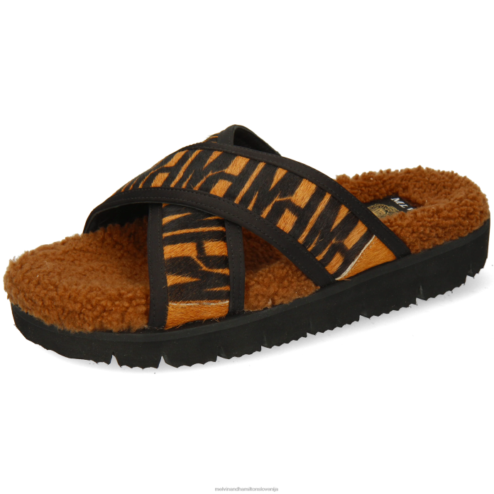 Melvin & Hamilton mule rjav ženske wilma 9 FLJ6L1639