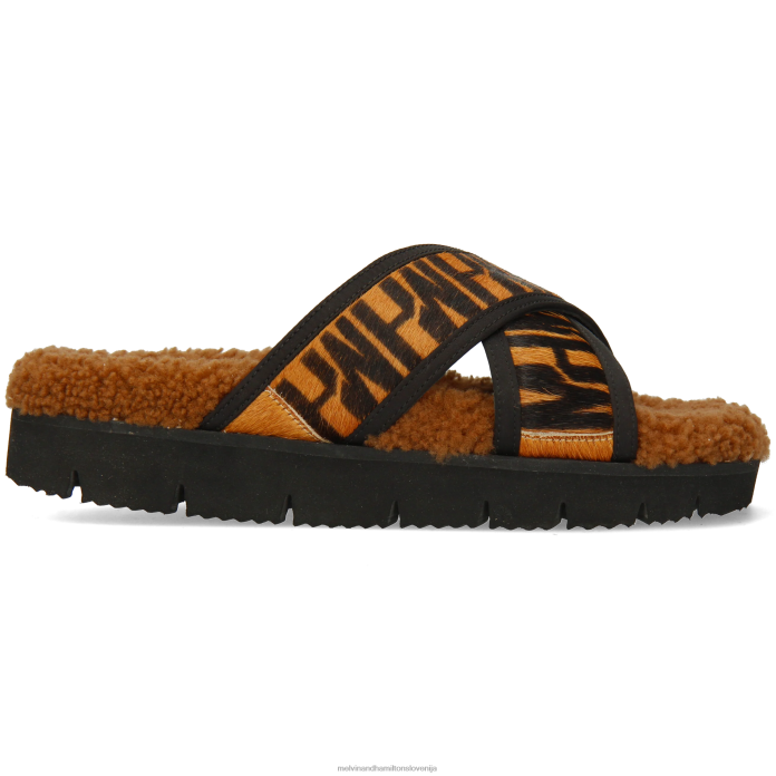 Melvin & Hamilton mule rjav ženske wilma 9 FLJ6L1639