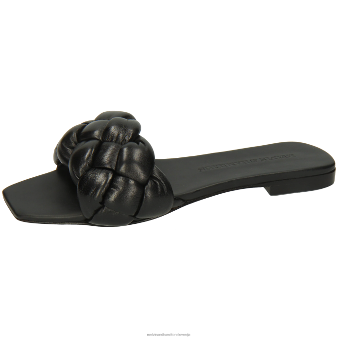 Melvin & Hamilton mule Črna ženske brooke 10 FLJ6L1569