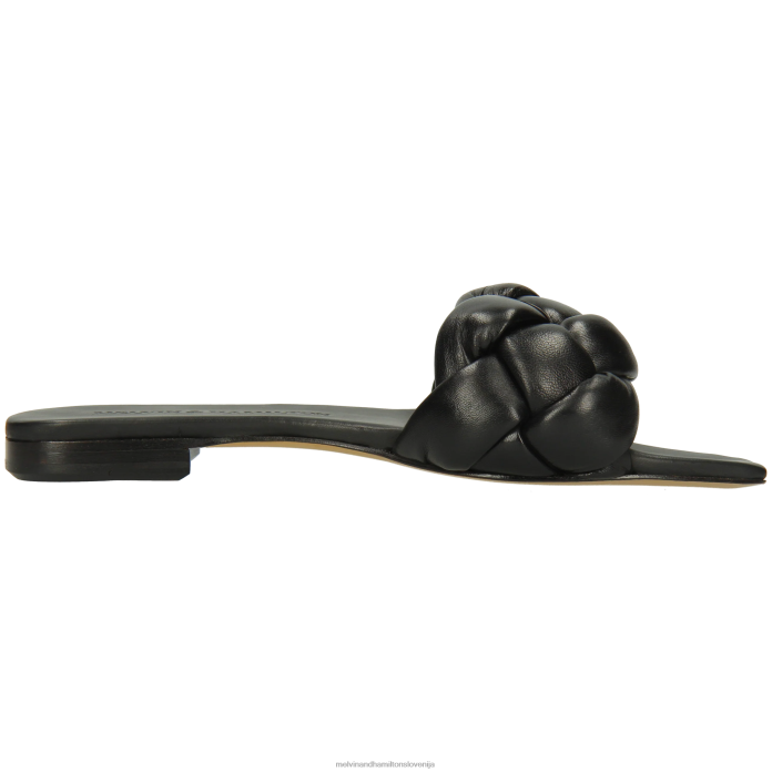 Melvin & Hamilton mule Črna ženske brooke 10 FLJ6L1569
