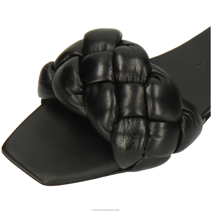 Melvin & Hamilton mule Črna ženske brooke 10 FLJ6L1569