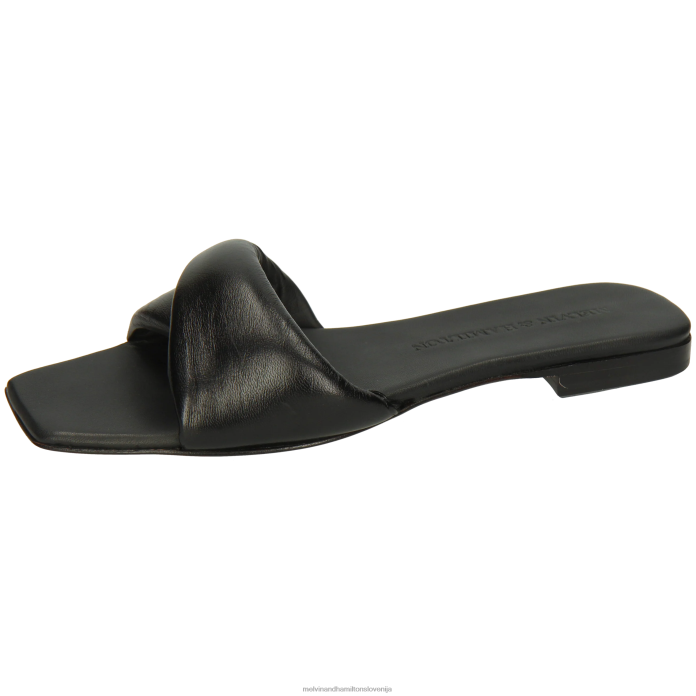 Melvin & Hamilton mule Črna ženske brooke 13 FLJ6L1560