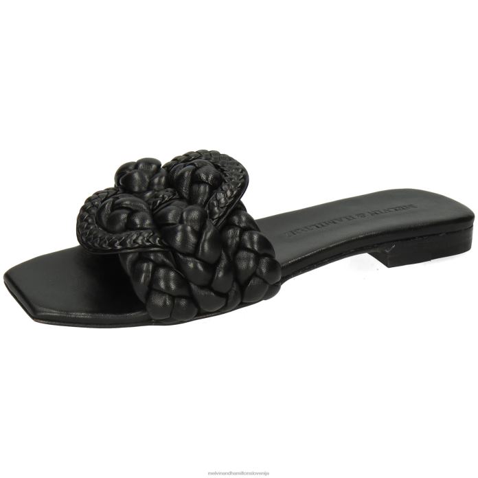 Melvin & Hamilton mule Črna ženske brooke 2 FLJ6L1670