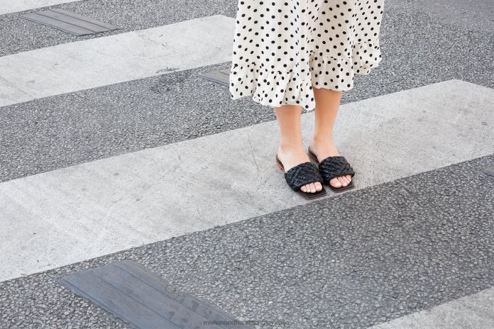 Melvin & Hamilton mule Črna ženske eglantin 1 FLJ6L1551