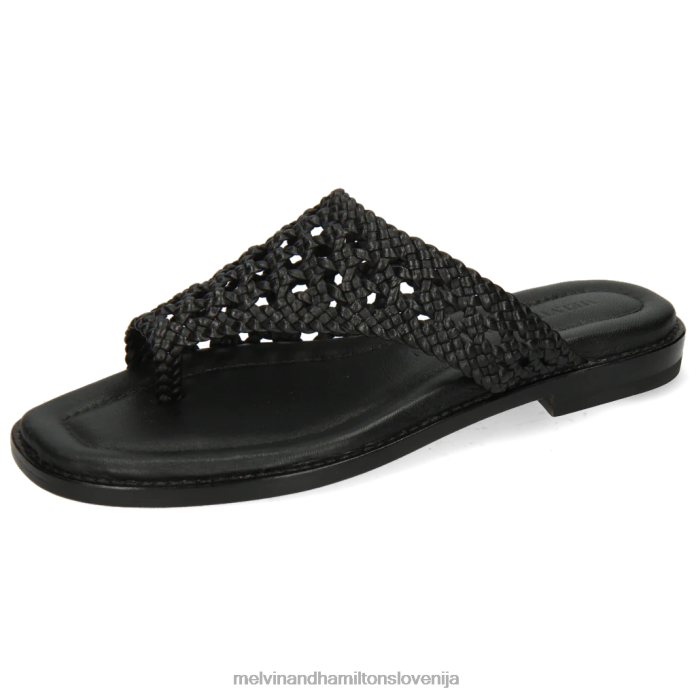 Melvin & Hamilton mule Črna ženske elodie 16 FLJ6L1733