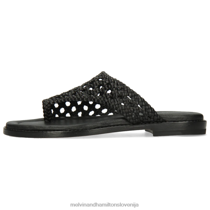 Melvin & Hamilton mule Črna ženske elodie 16 FLJ6L1733