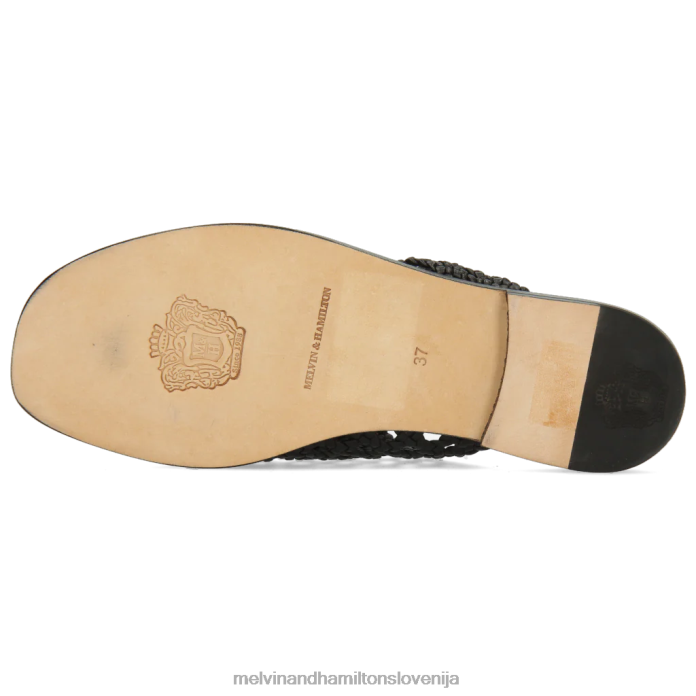 Melvin & Hamilton mule Črna ženske elodie 16 FLJ6L1733