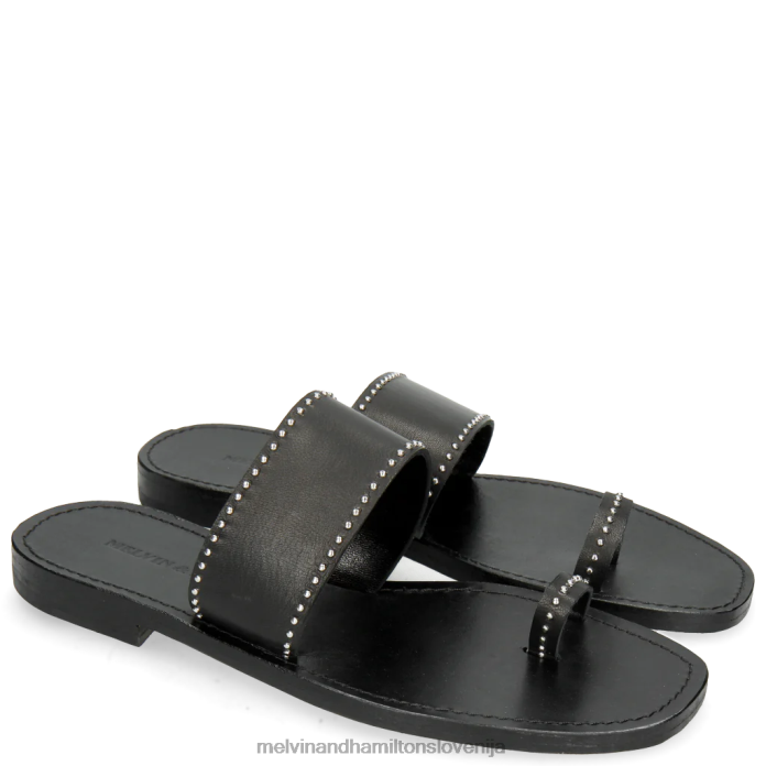 Melvin & Hamilton mule Črna ženske elodie 19 FLJ6L1758