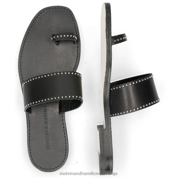 Melvin & Hamilton mule Črna ženske elodie 19 FLJ6L1758