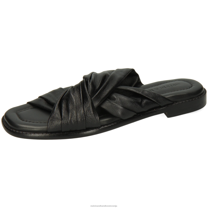 Melvin & Hamilton mule Črna ženske elodie 22 FLJ6L1617