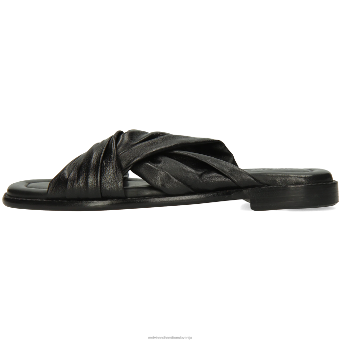 Melvin & Hamilton mule Črna ženske elodie 22 FLJ6L1617