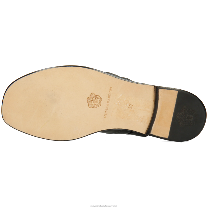 Melvin & Hamilton mule Črna ženske elodie 22 FLJ6L1617