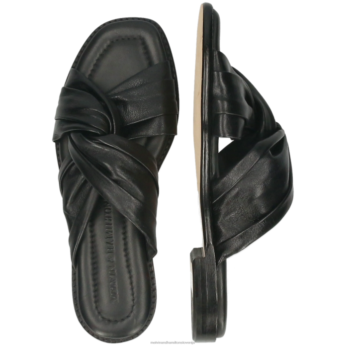 Melvin & Hamilton mule Črna ženske elodie 22 FLJ6L1617